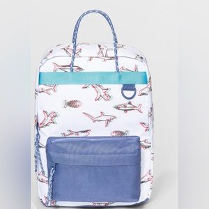 NWOT Boys' Square 3D Shark Print Backpack - Cat & Jack Blue